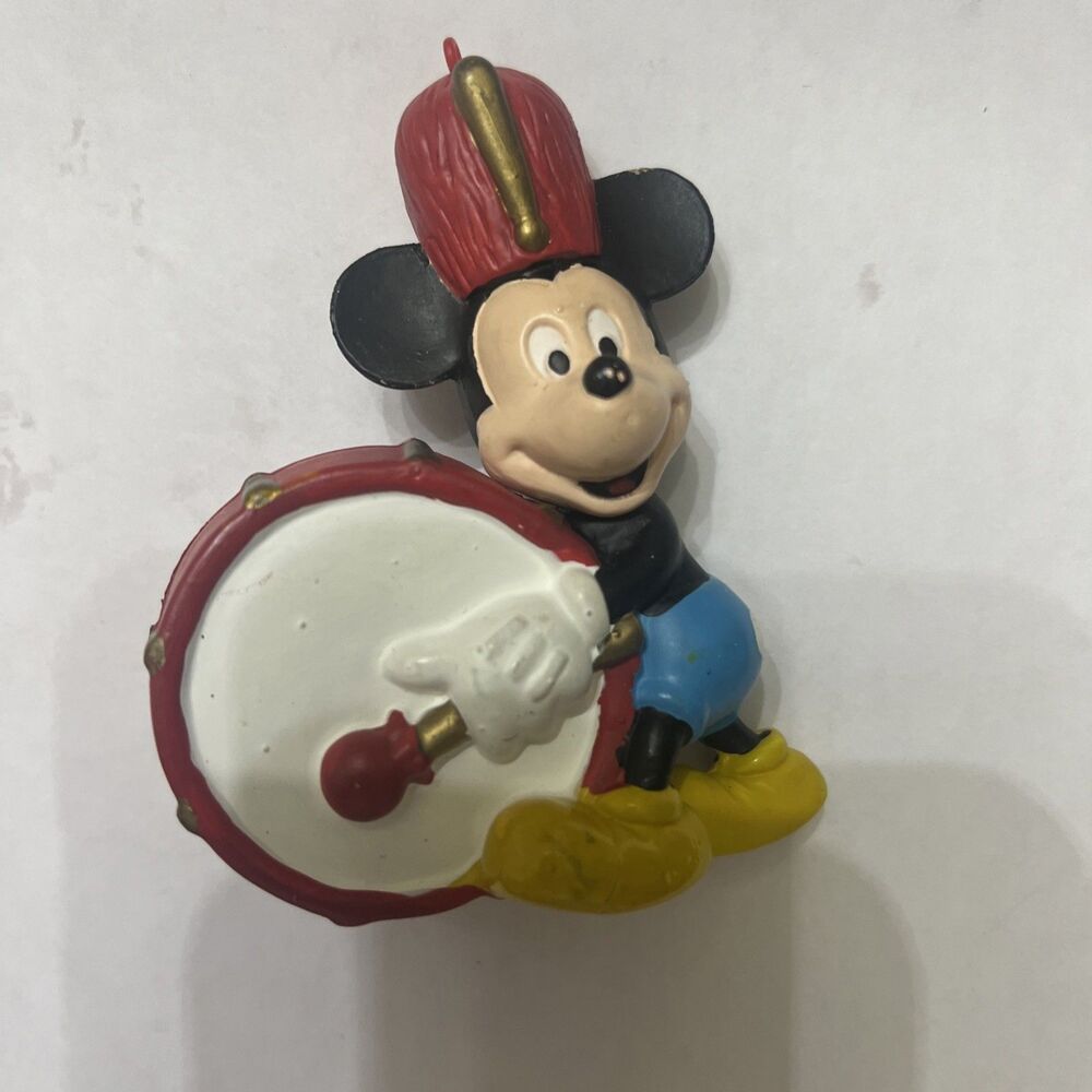 Mickey Mouse Playing The Drums Ornament